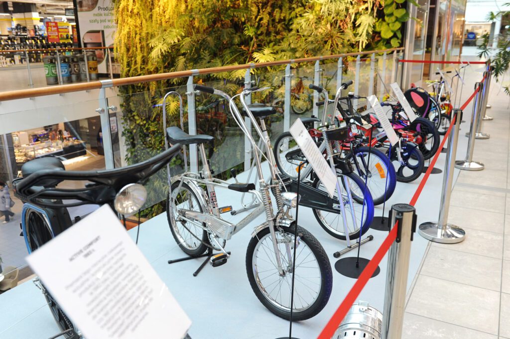 wystawy w galeriach handlowych #wystawy roewrów, #zabytkowe rowery #eventy rowerowe